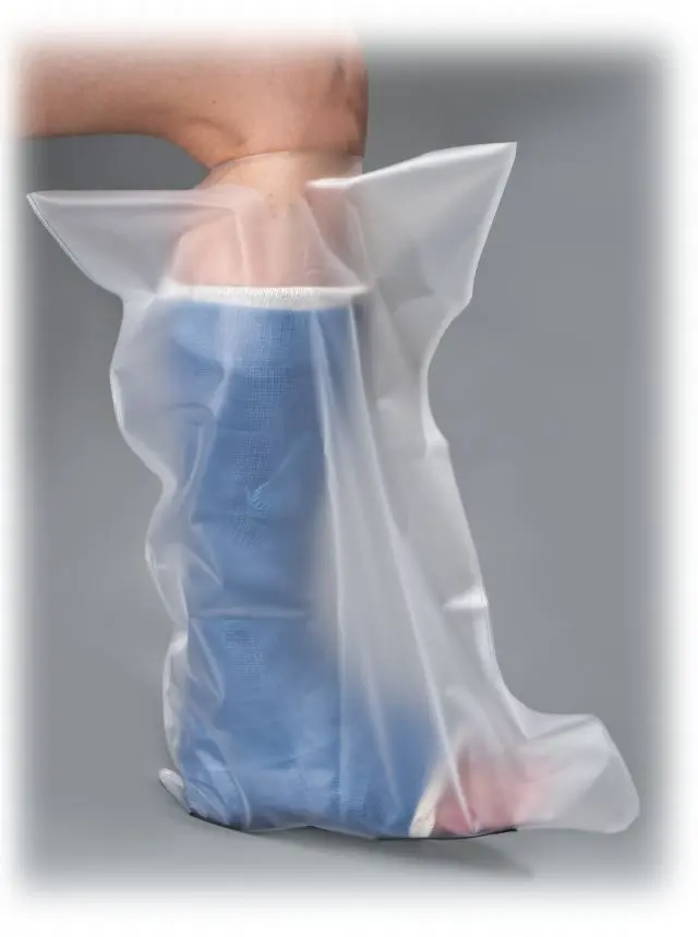 waterproof cast cover for half leg|AquaShield